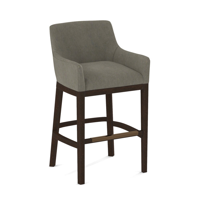 Upholstered Stool, English Saddle, Applause Porpoise