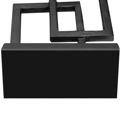 Porte-bougie carré en aluminium 10,5 po Caldwell