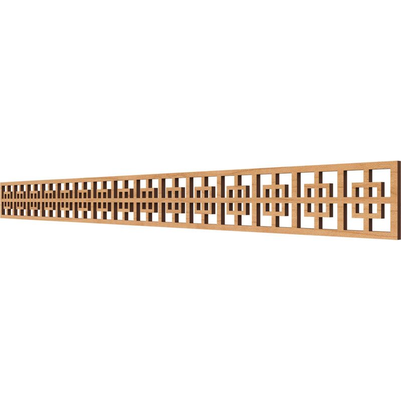 Moulure de chantournage Cambridge, Érable, H 4 po x l 46,375 po x P 0,375 po