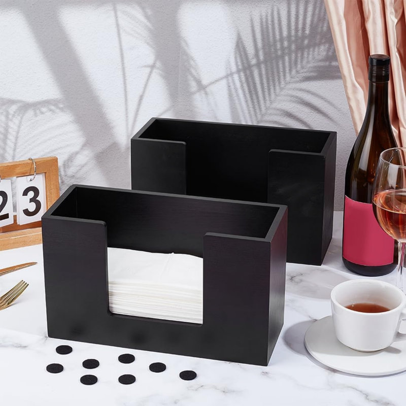Solid Wood Napkin Holder