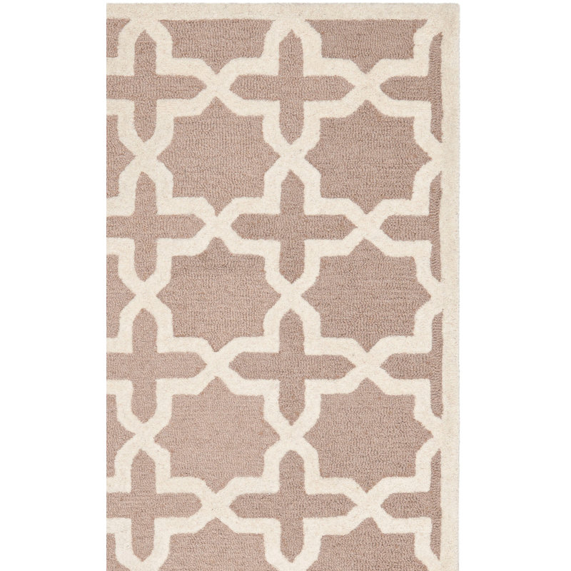 Tapis en laine touffeté à la main igna, Carré 10 pi