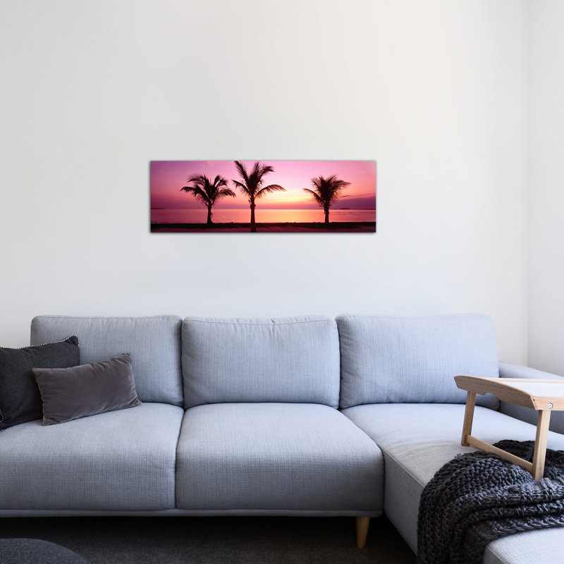 «Miami Beach, Florida», reproduction de photo sur toile, H 12 po x l 36 po x P 1,5 po, Toile tendue