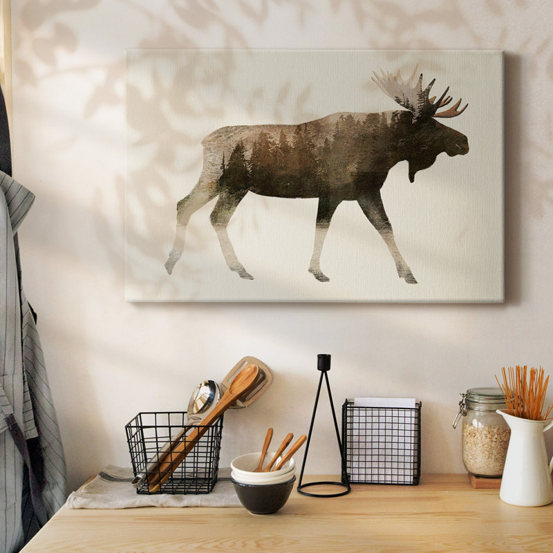 Toile tendue The Wilderness III-Gallery, H 8 po x l 12 po