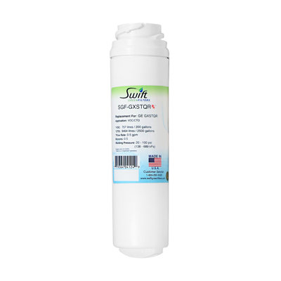 Filtre à eau commercial compatible avec GEF GXSTQR de Swift Green Filtres pour GE GXSTQR