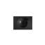 Meuble-lavabo mural simple 30 po avec plateau en pierre noire et 1 tiroir moderne 30 po