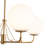 4-light Dimmable Opal Glass Globe Chandelier-403814953