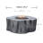 Manchester Outdoor Classic Concrete Fire Table 45,000 BTU - Includes Lava Rocks & PVC Cover-80411721-49259713