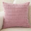 Striped Pink Cushion Cover-205307425