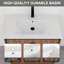 Meuble-lavabo simple 30 po avec plateau Detavious