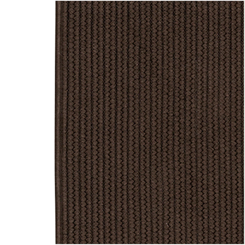 Tapis brun tressé à la main Rylie, Tapis de couloir 2 pi x 5 pi