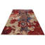 High-Quality Hand-Knotted Red And Blue Area Rug