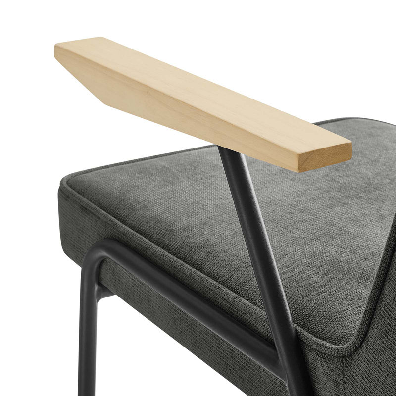 Fauteuil Modway Vista, Ardoise