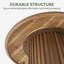 Round Solid Wood Dining Table