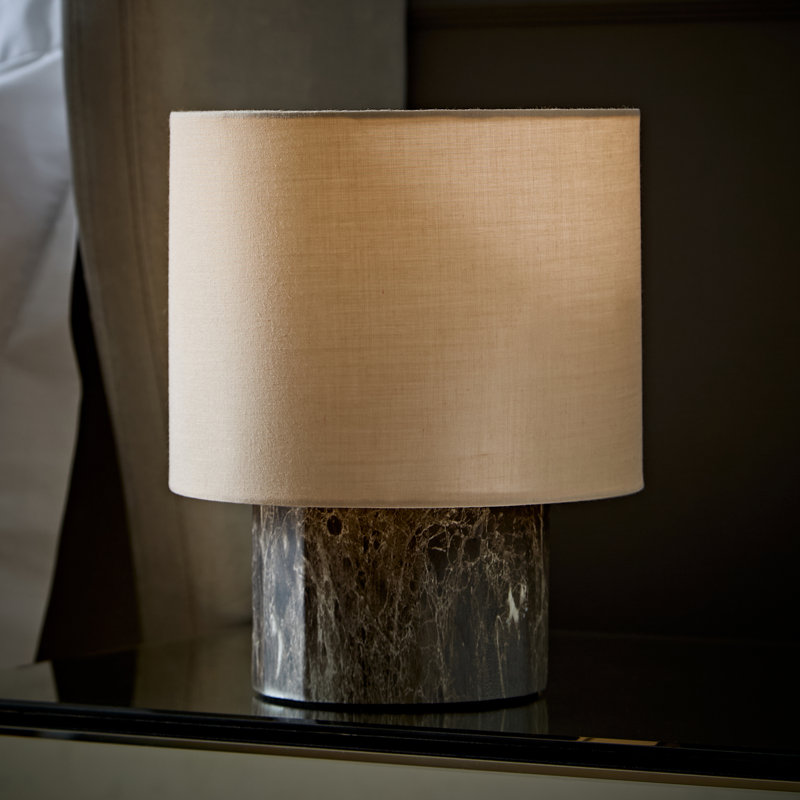 Resin Table Lamp, Natural