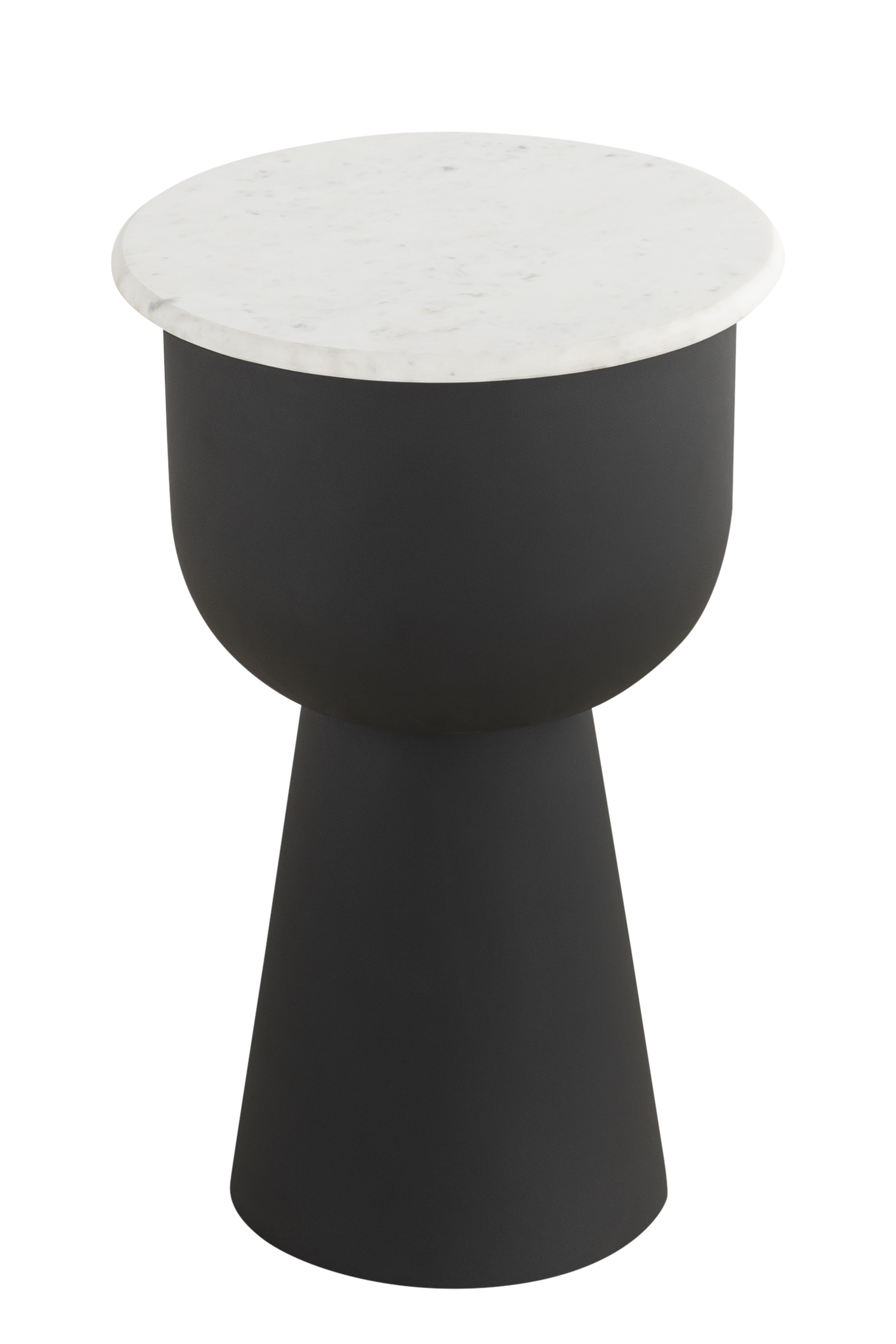 Wrought Studio Abhiraj Black and White End Table Wayfair