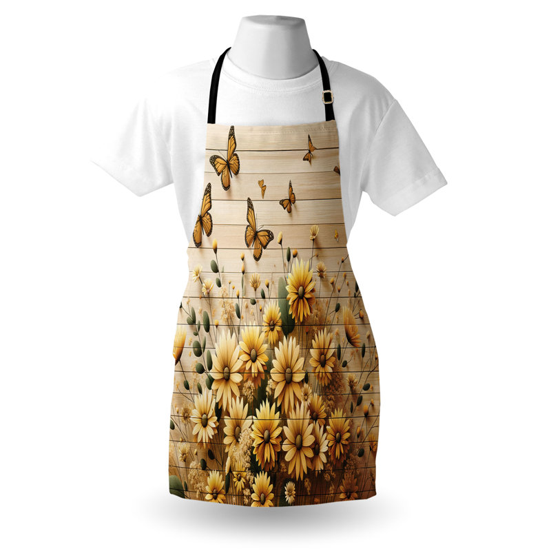 No Pattern Bib Apron