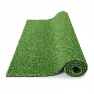Artificial Turf Grass Lawn 5 ft x 8 ft, Realistic Synthetic Mat, Indoor Outdoor Garden Landscape