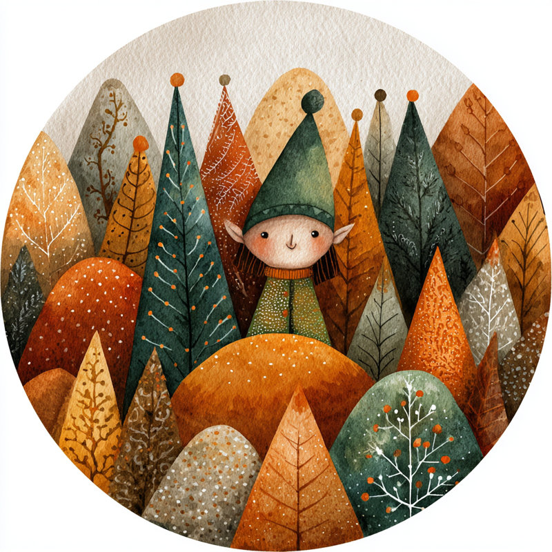 Art mural sur toile Elf