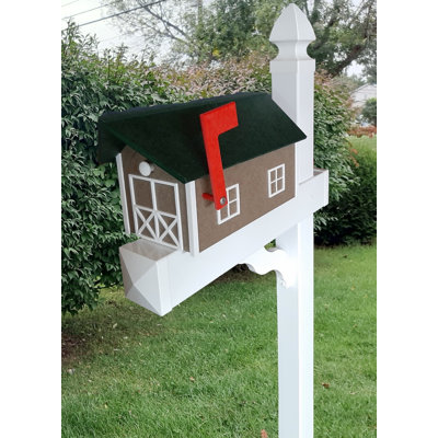 Amish Mailbox, Handmade, Barn Style Mailbox