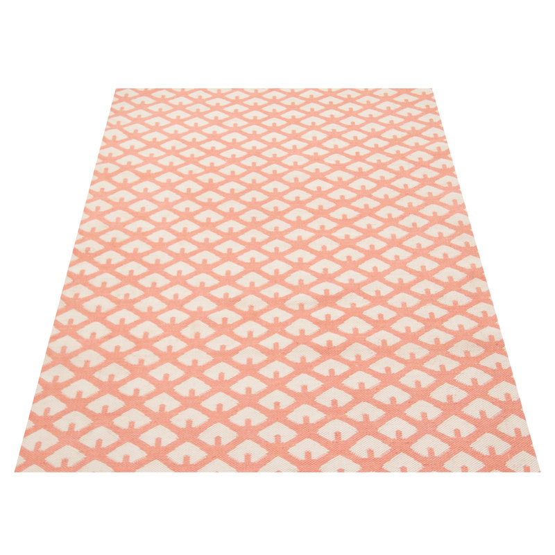 Jennabel Wool Geometric Indoor Rug