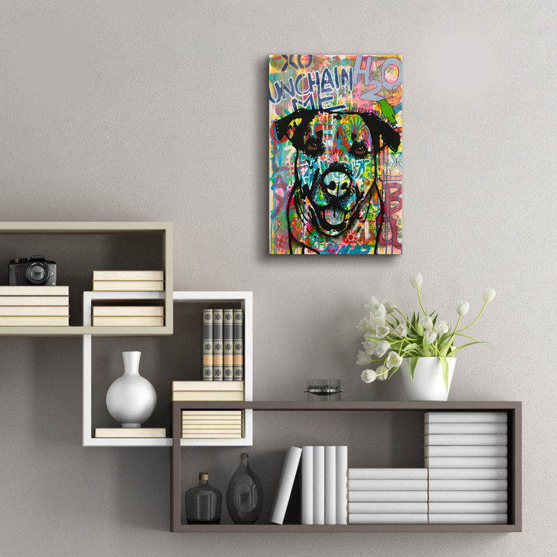 «Unchained» par Dean Russo Studios, verre acrylique Wal Art, H 24 po x l 16 po x P 0,2 po