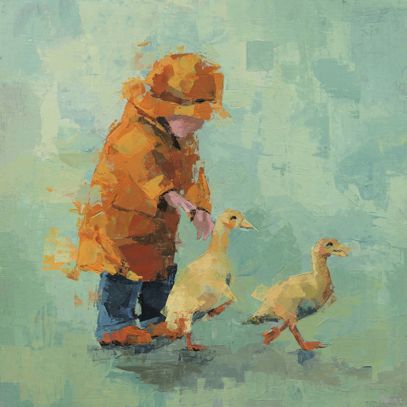 Chardon " Chardon " Painting Print, 12" H x 12" W x 1.5" D
