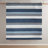 Stripe Comforter Set With Bed Sheets Blue/Grey-126579800