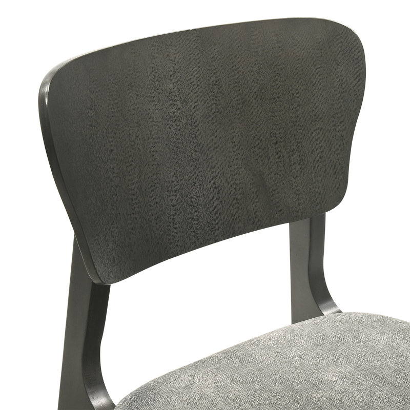 Chaises de salle à manger Jennelle, gris, gris, 6