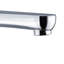 Robinet de lavabo luxueux à finition nickel brossé