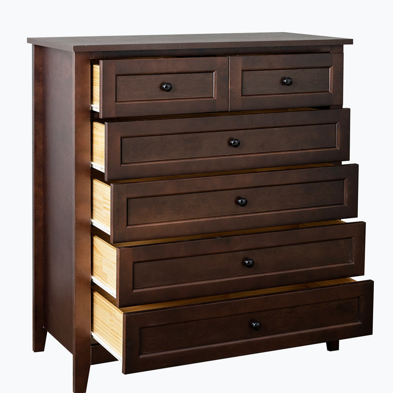 Commode 6 tiroirs Niord, Auburn