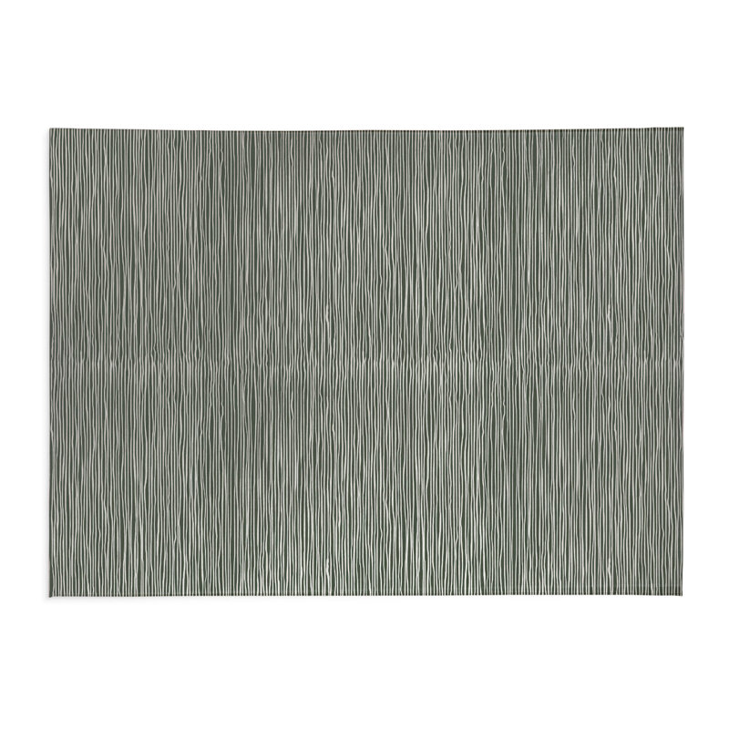 Tapis de cuisine antidérapant léger Tess, Rectangle 4pi x 6 pi, Chimichurri