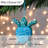 Split P Sea Turtle Sequin Blue Felt Ornament Pack Of 4