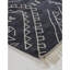 Blue My Mind Southwestern Area Rug in Dark Navy/White-778840311