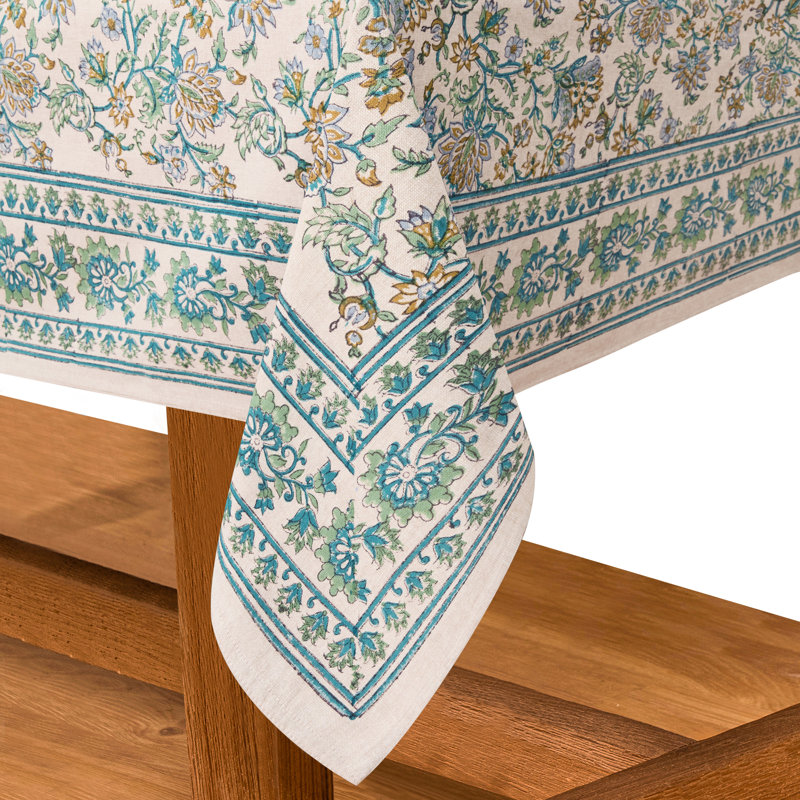 Jardin Secret Tablecloth, 71 x 128 Rectangle, Multicolor