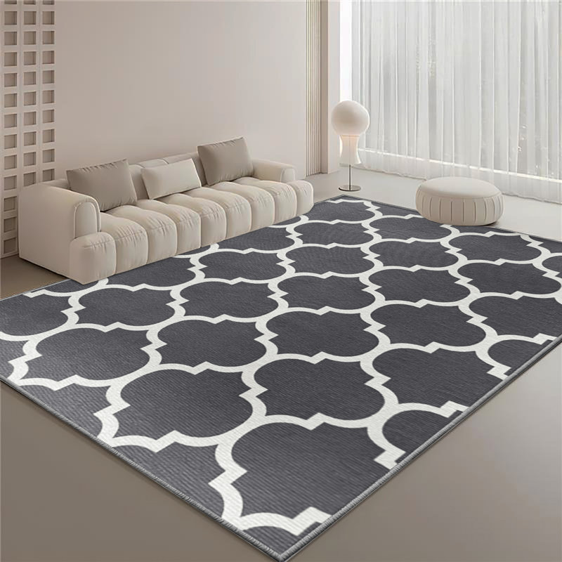 Modern Printed Area Rug ( Low-Pile) , Rectangle 160 x 300 cm