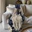 Beige Seaside Bouquet - 1 Piece Premium Sherpa Bla Throw Blanket-1550665253
