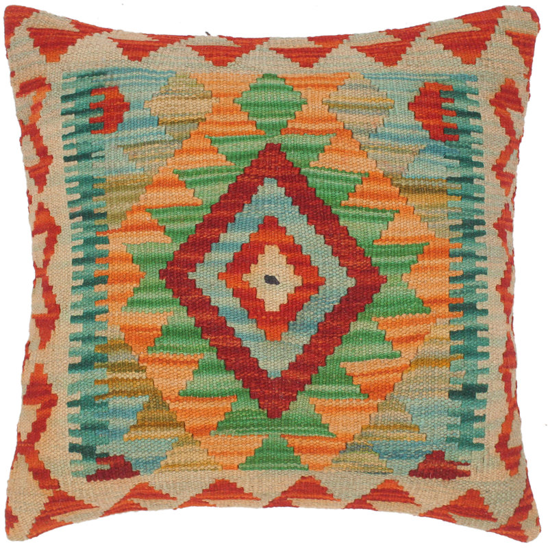Tribal Kilim Pillows Geometric Throw Pillow