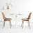 Kavi Faux Leather Upholstered Dining Chair-1461873677