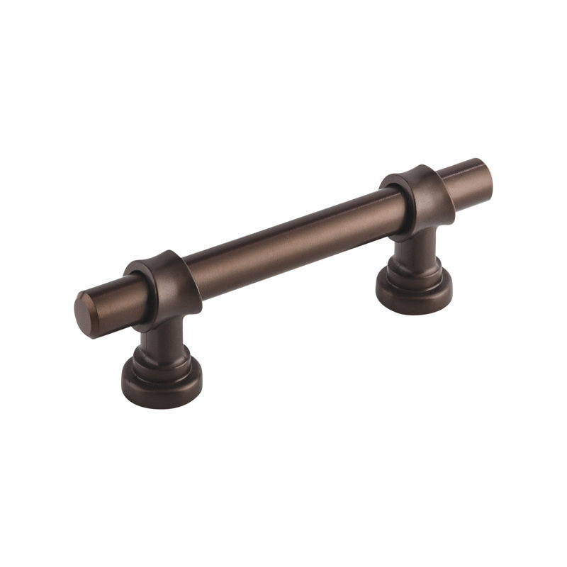 Bit 3" Center to Center Bar Pull, 3" Center to Center, Oiled Rubbed Bronze