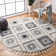 ImraanMoroccan Tassel Shag Geometric Indoor/Outdoor Rug