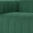 Clifford 87'' Luxury Velvet Sofa with 2 Pillows, Modern Channel-Tufted Couch with High-Density Foam Cushion for Living Room, Green-780009920-786656456