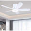 Ventilateur de plafond encastré 41 po à 5 pales avec lumière et télécommande / application-1239528101-1198543828