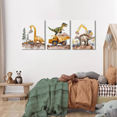 3 Piece Wrapped Canvas Print