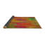 Tapis orange/vert à motifs-286321424