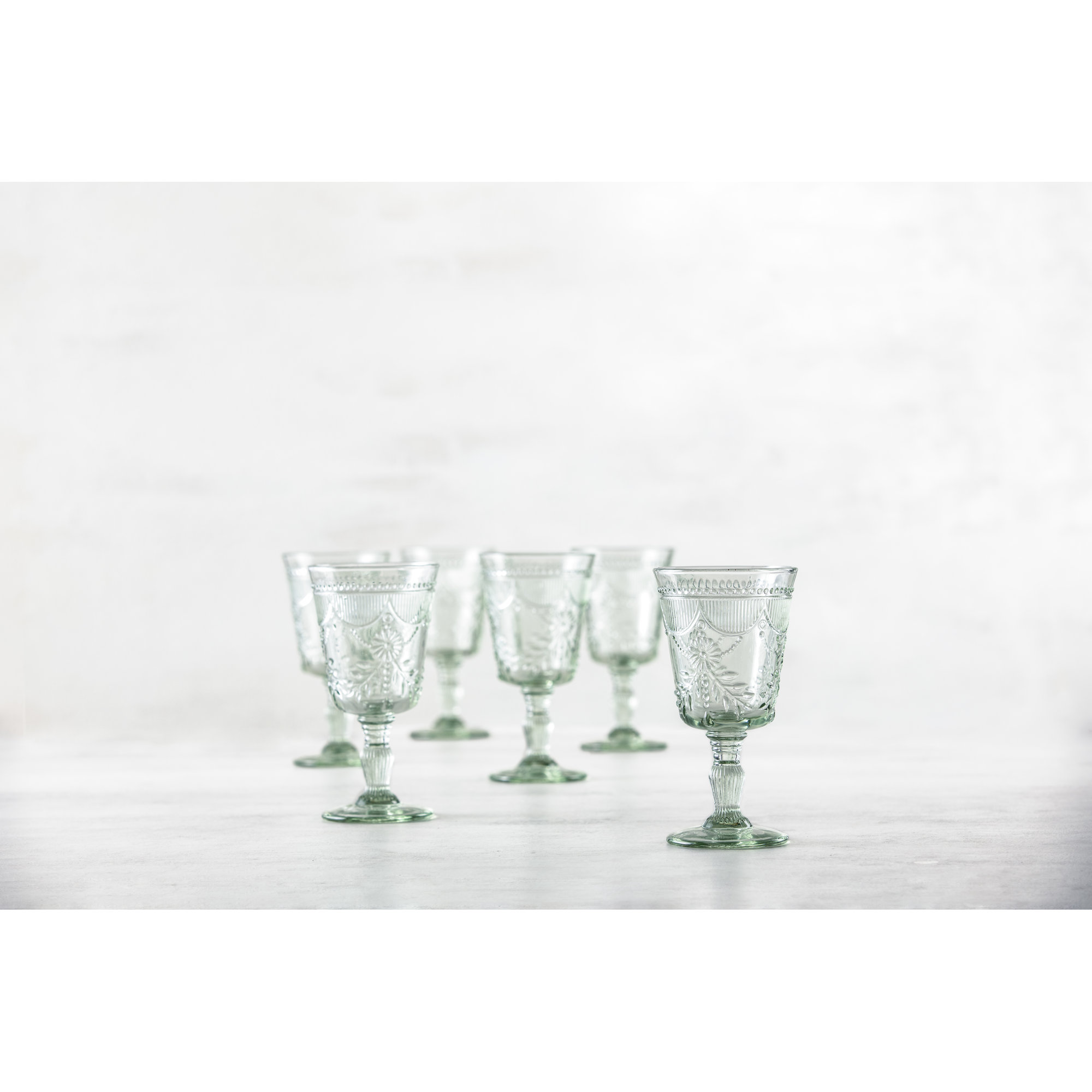 Fortessa Debutante Glass Goblet, Green