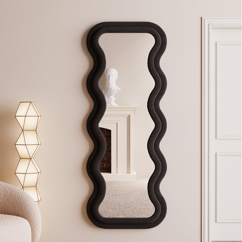 Miroir mural Amon, Noir