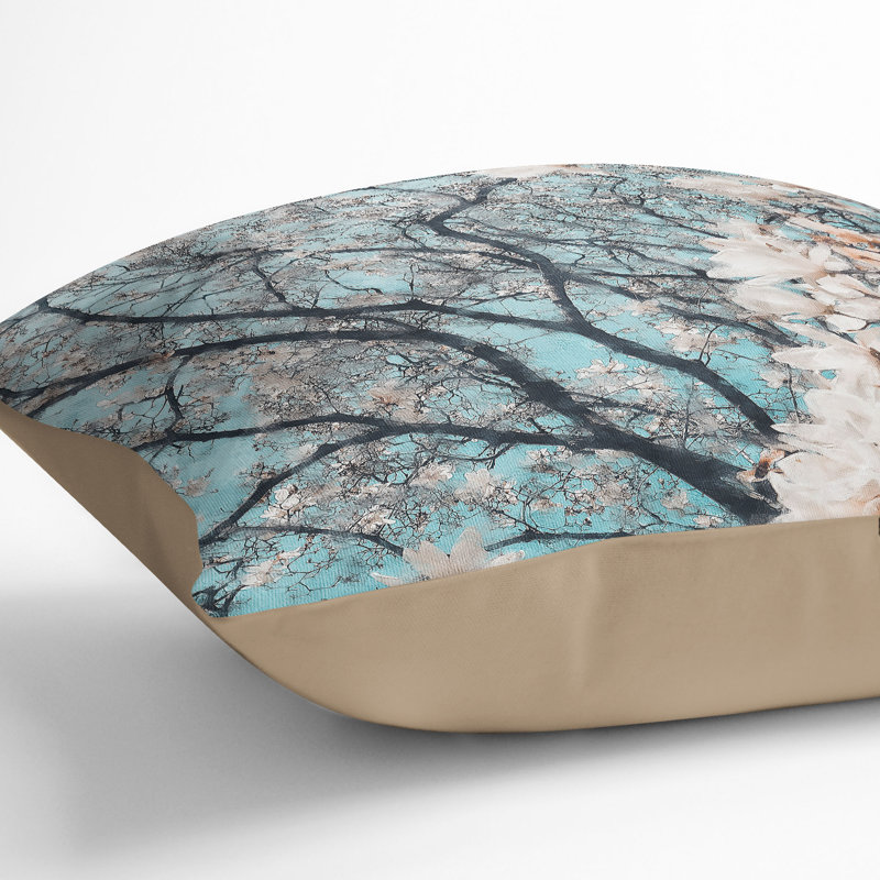 Square Throw Cushion, Stone, 40cm H x 40cm W x 15cm D