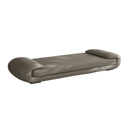 Jacara Leather Match Upholstered Bench