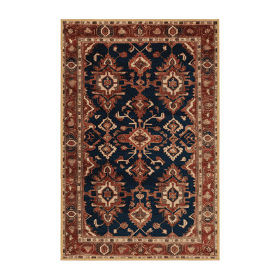 Machine Washable Persian Brown Area Rug