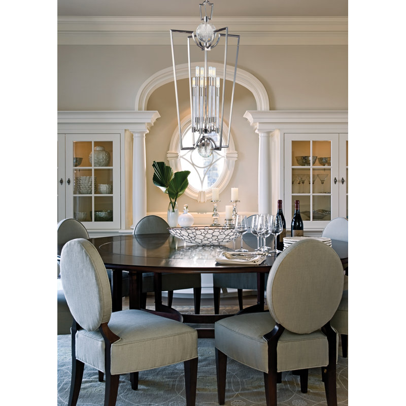 Waterloo 8 - Light Glass Chandelier